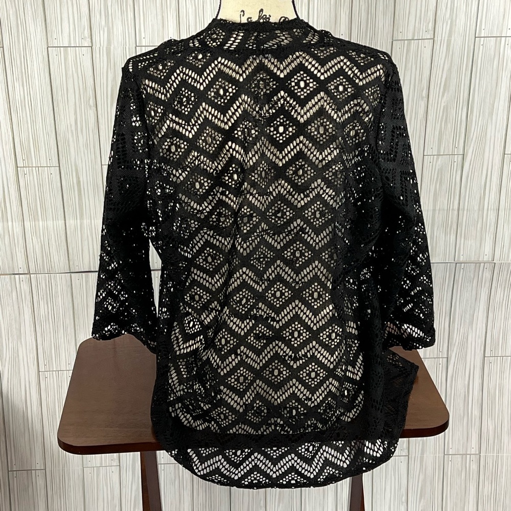 Travel Elements Black Knit Wrap - Picture 3 of 4